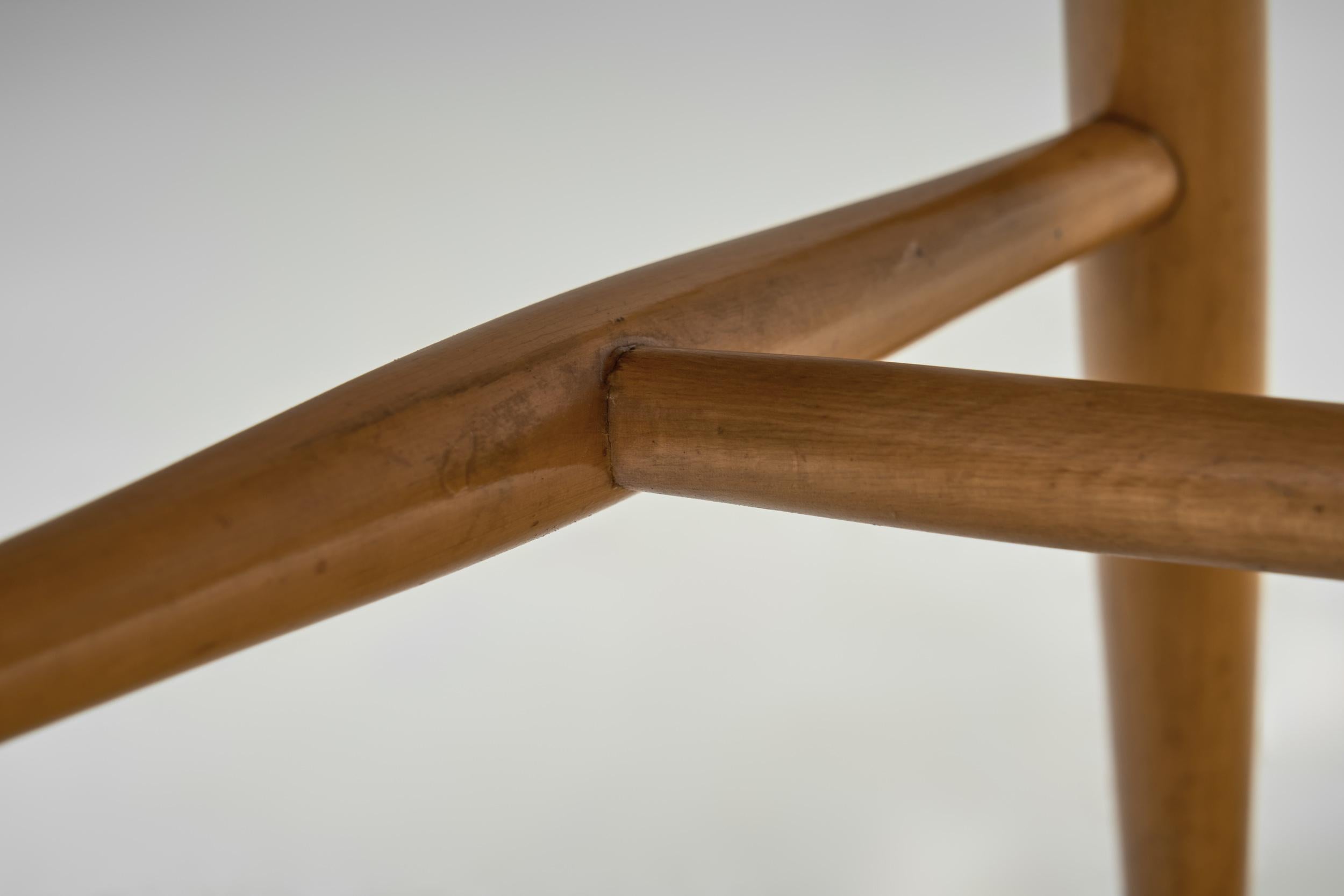 Banc suédois en bouleau par Nesto Möbel AB, Suède 20e siècle en vente 10