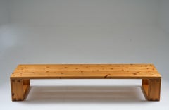 Swedish Bench in Pine, 1970s