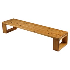 Swedish Bench in Pine, 1970s
