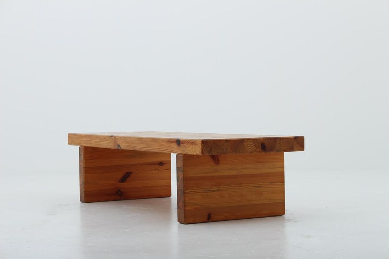 20th Century Swedish Bench in Pine by Sven Larsson For Sale