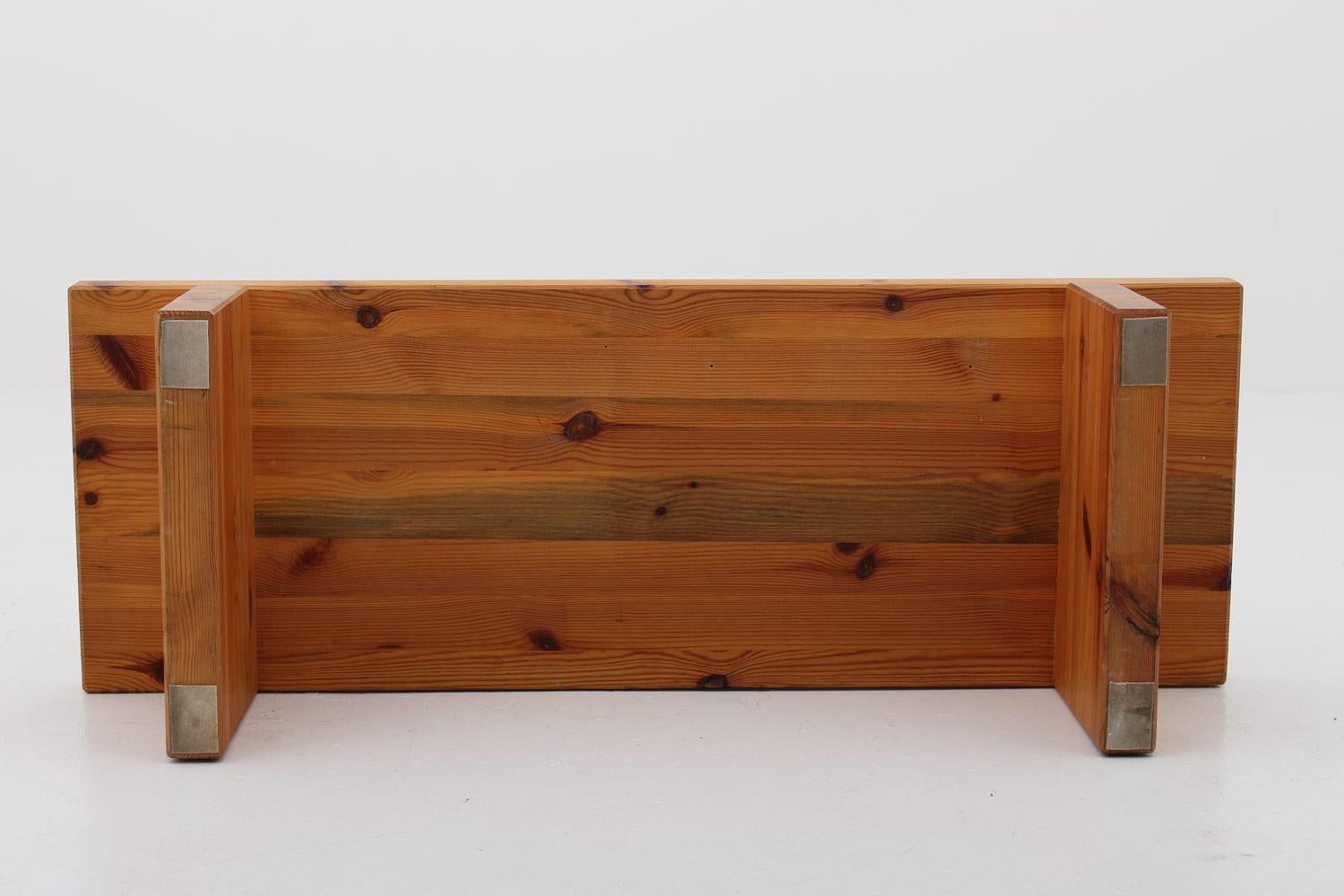 Swedish Bench in Pine by Sven Larsson For Sale 1