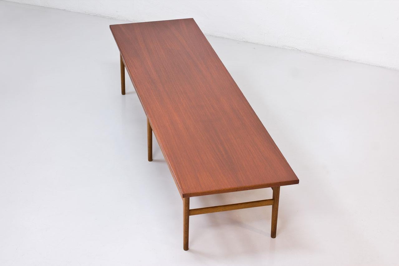20th Century Swedish Bench/ Table by Eric Johansson for Abrahamssons Möbelfabrik, 1950s