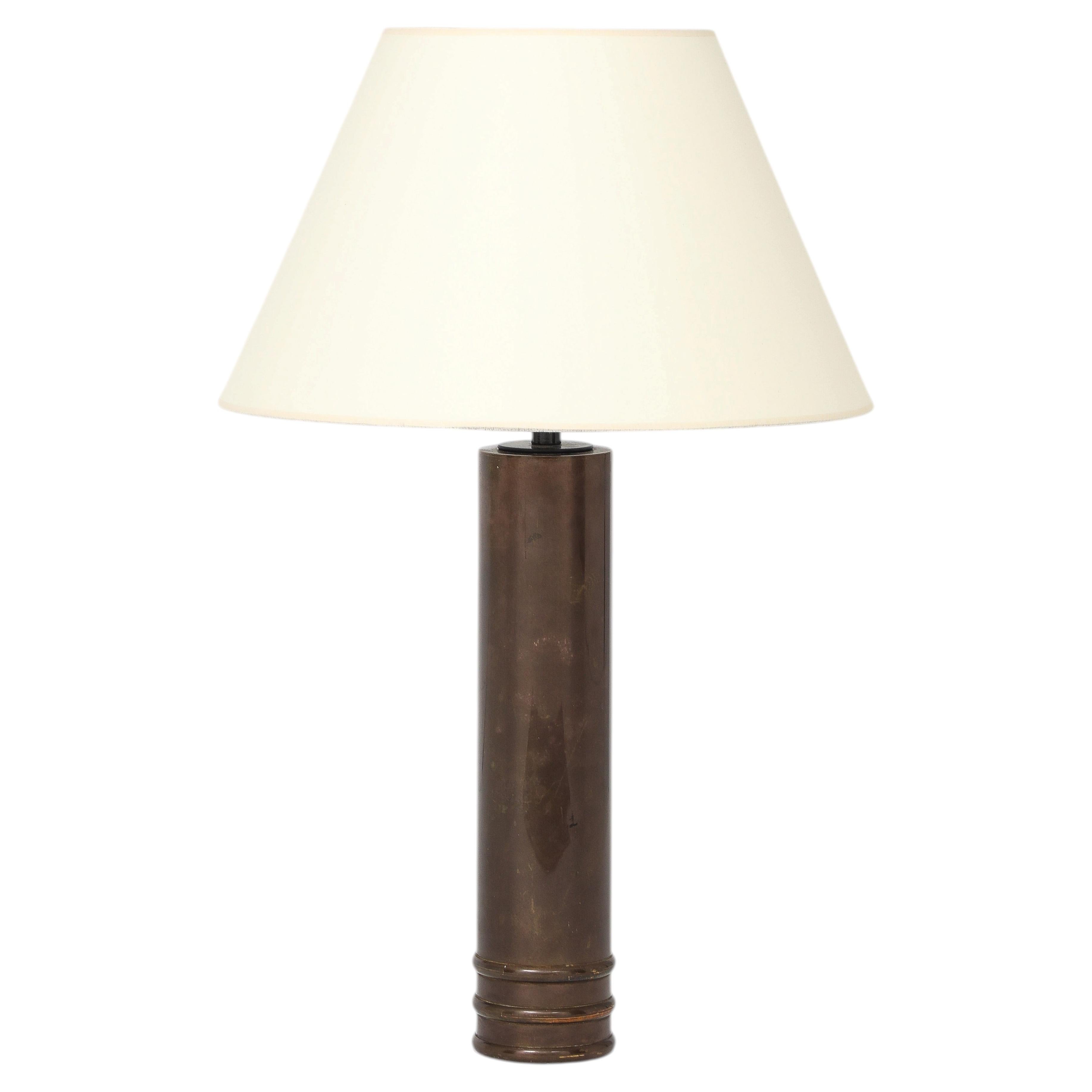 Swedish Bergboms Metal Lamp, Model B010, Sweden 1950’s For Sale