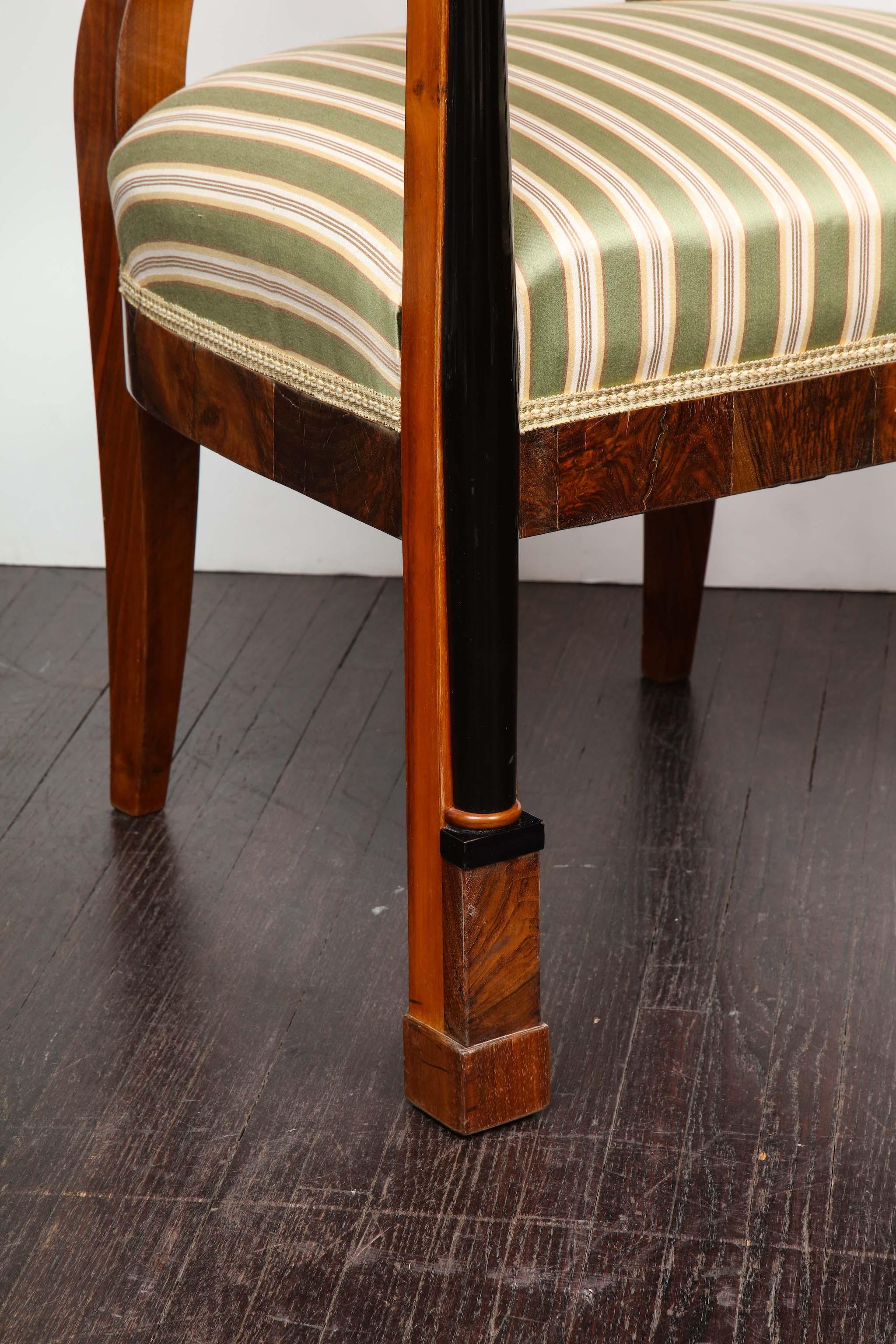 A Pair of Swedish Biedermeier Dining Armchairs 5