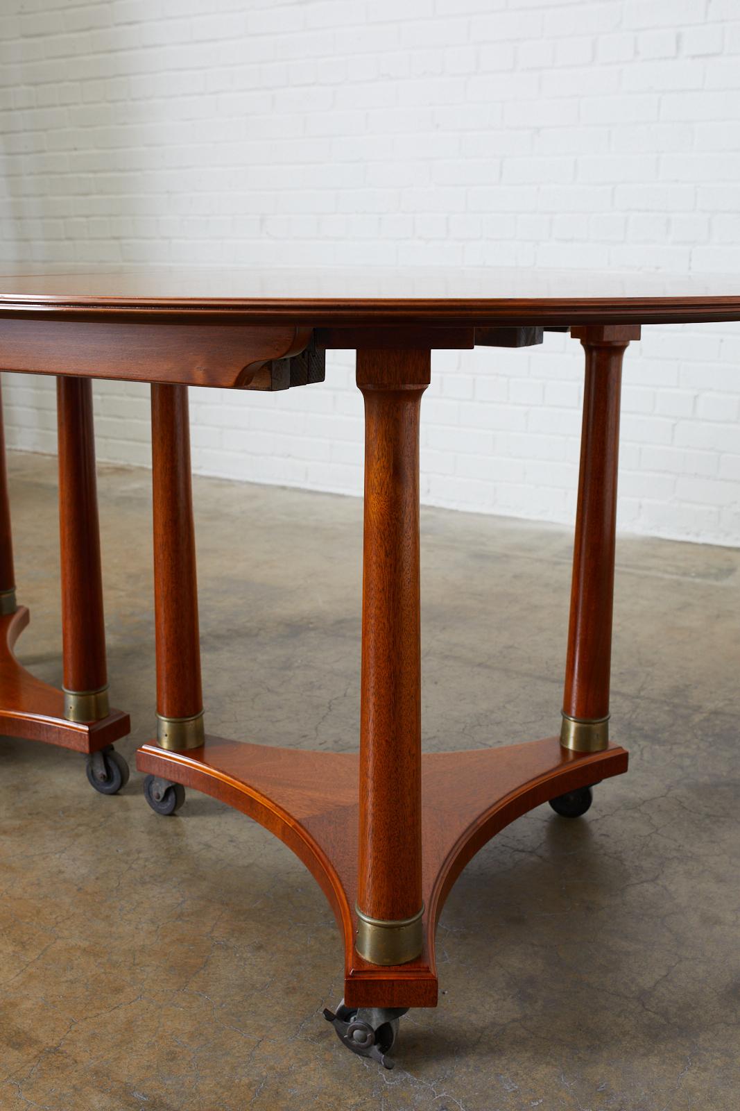 Swedish Biedermeier Style Library or Dining Table 3