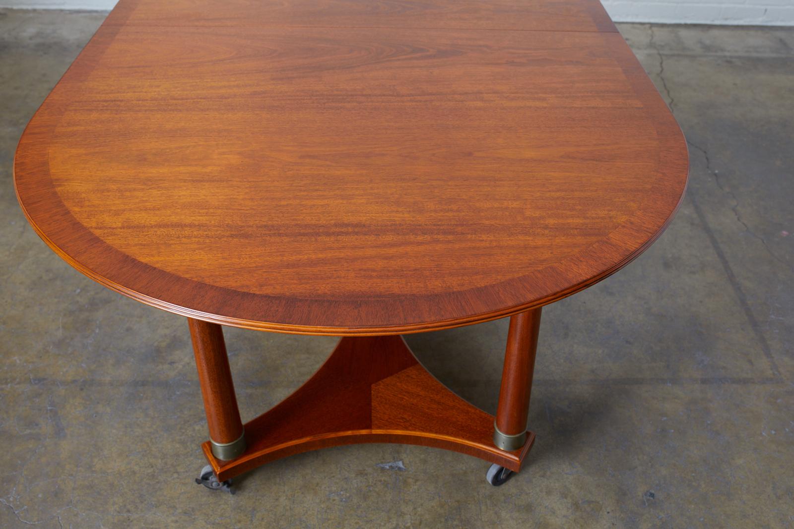 Swedish Biedermeier Style Library or Dining Table 10