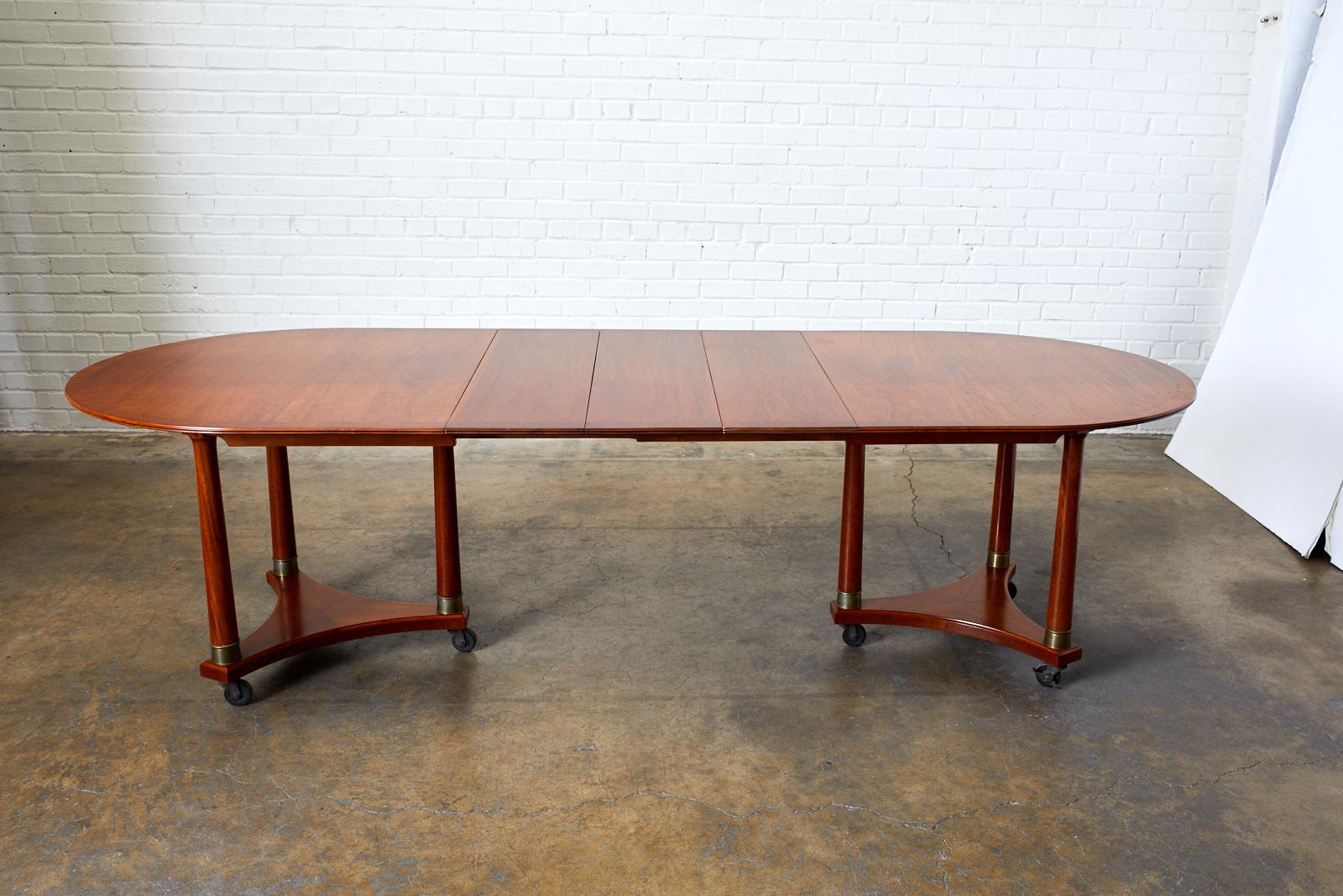 English Swedish Biedermeier Style Library or Dining Table