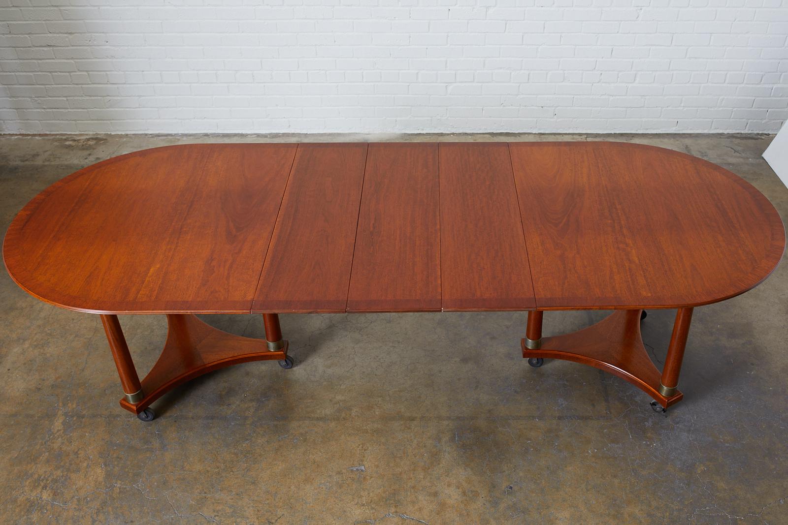 Hand-Crafted Swedish Biedermeier Style Library or Dining Table