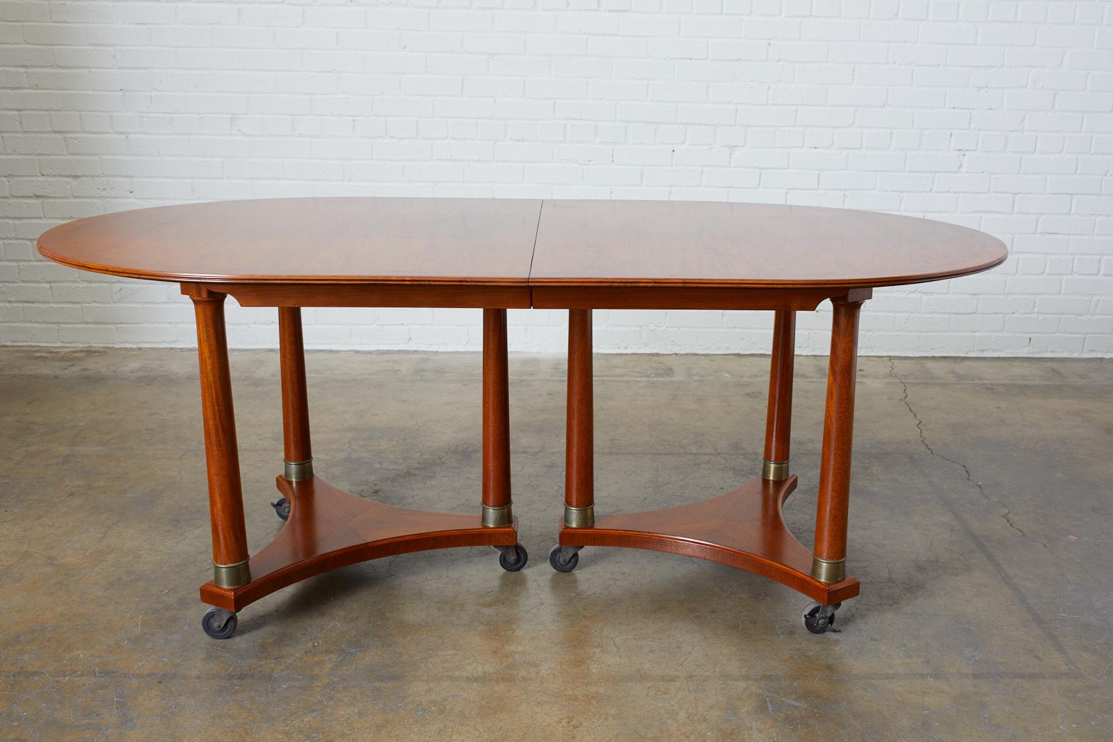 20th Century Swedish Biedermeier Style Library or Dining Table