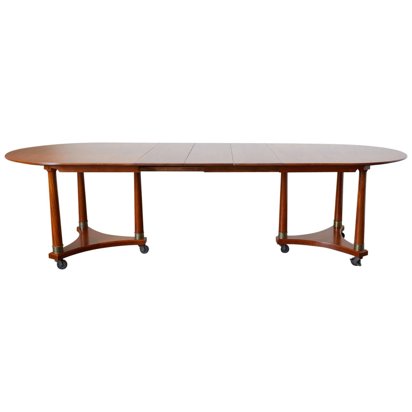 Swedish Biedermeier Style Library or Dining Table