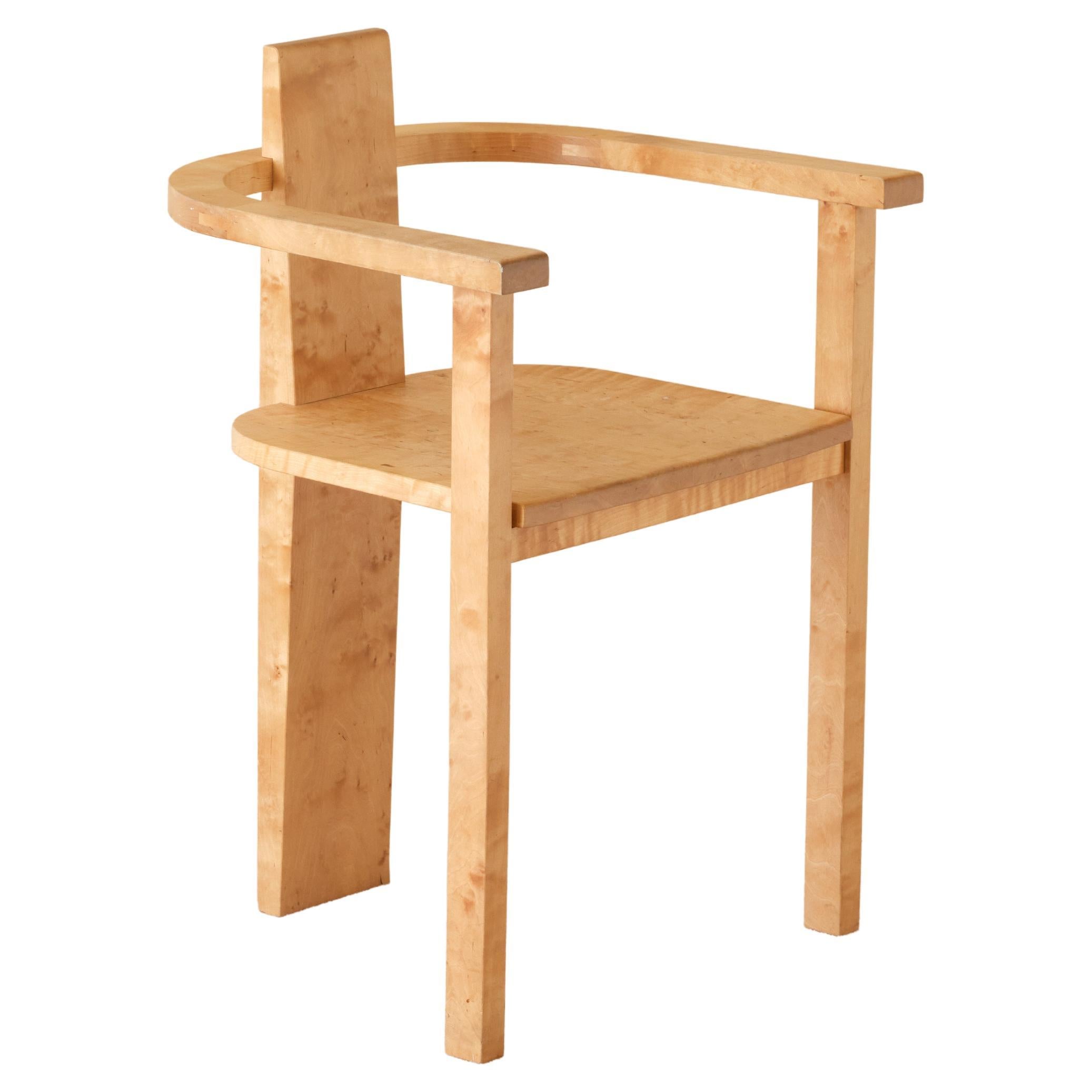 Swedish Birch Armchair, 1990s