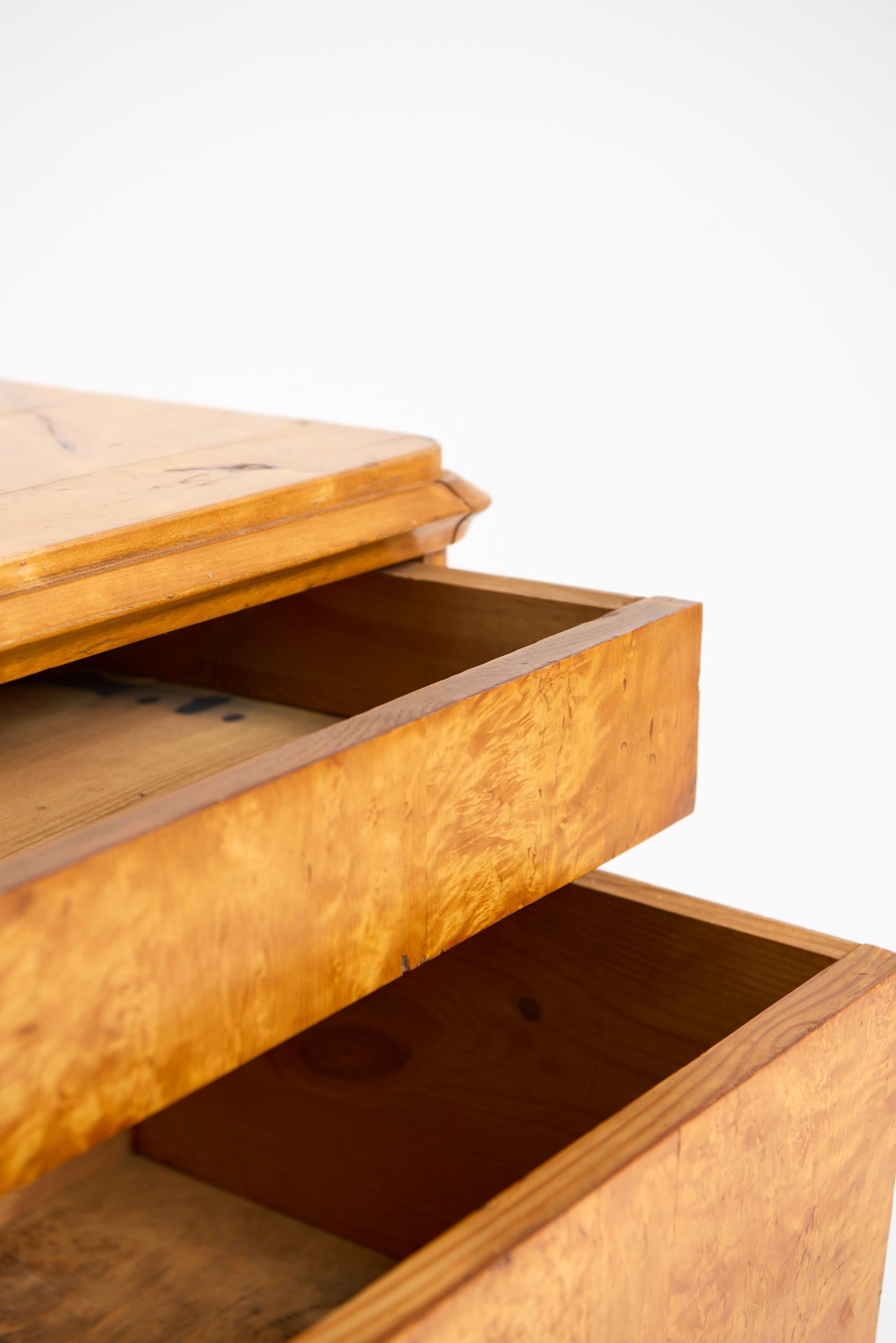 Swedish Birch Chest of Drawers For Sale 6