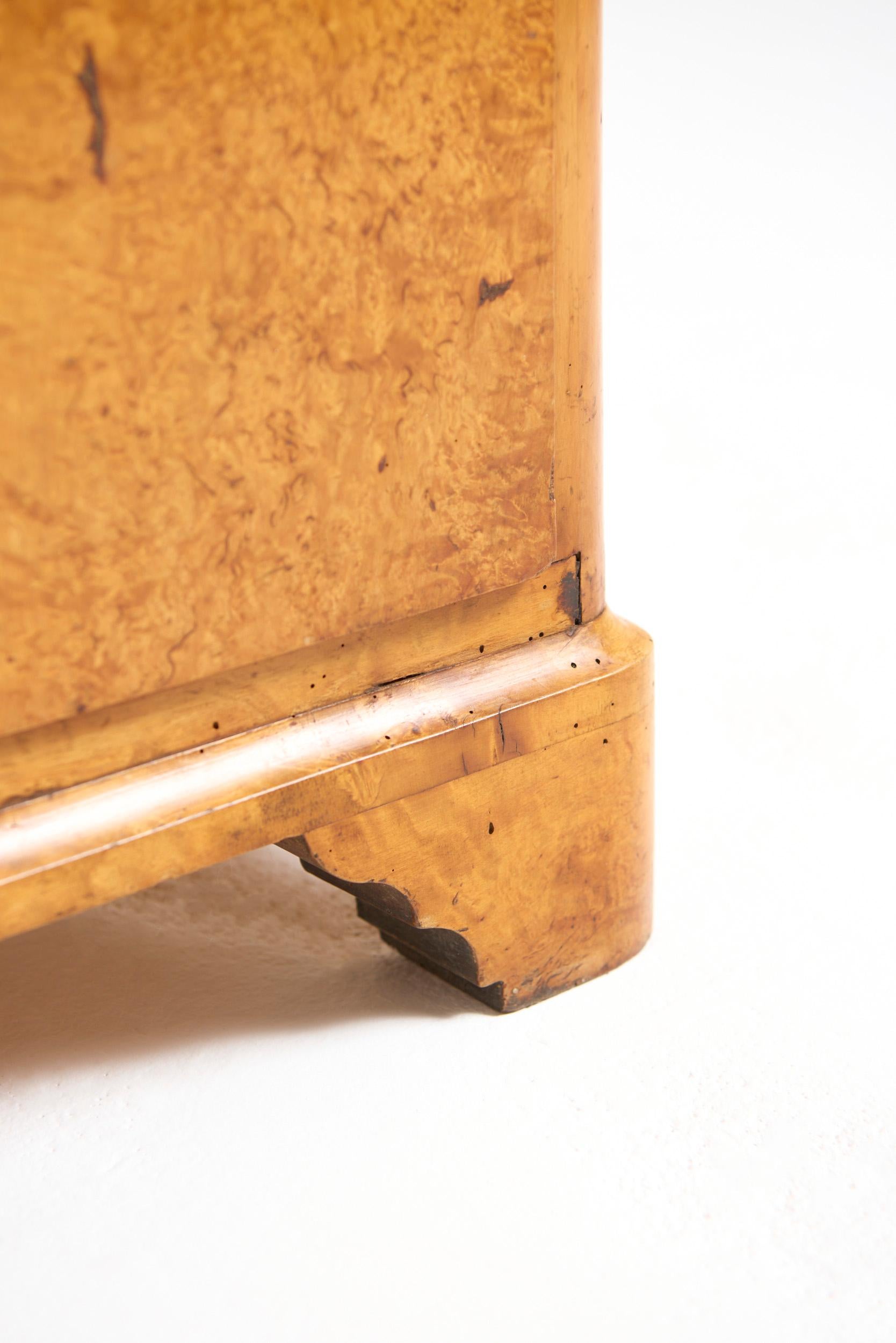 Swedish Birch Chest of Drawers For Sale 11