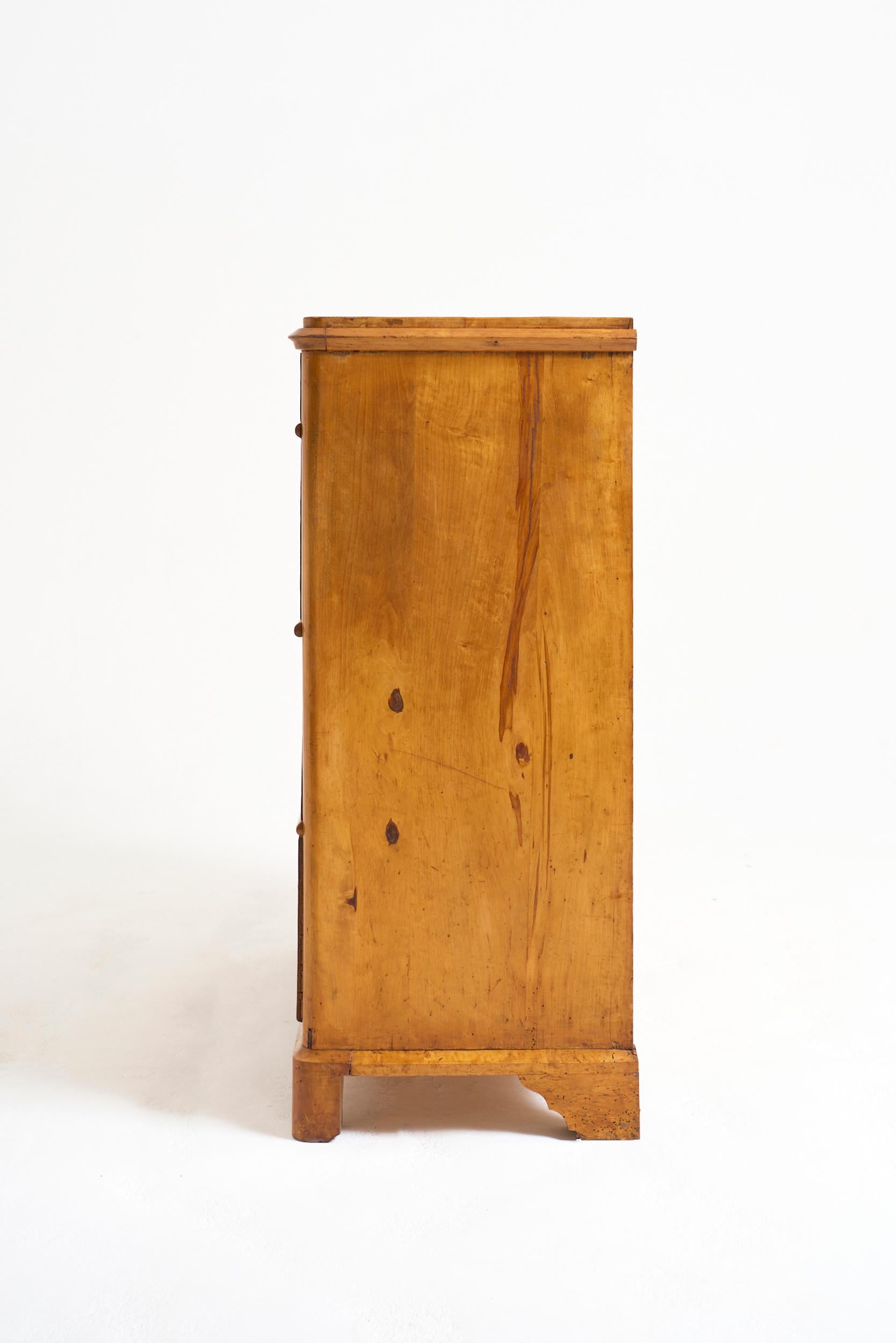 Swedish Birch Chest of Drawers For Sale 12