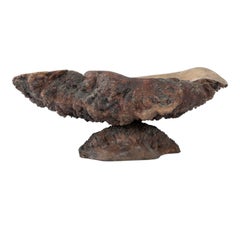 Swedish Birch Root Wood Footed-Bowl, 'Tazza'