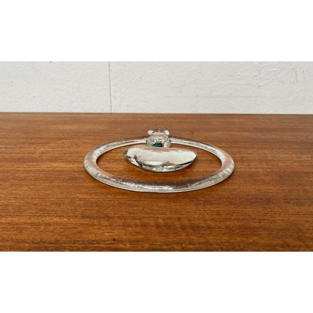 Suédois Décoration de fenêtres suédoise en verre de Kosta Boda, années 1970 en vente
