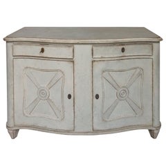 Swedish Bow-Front Sideboard