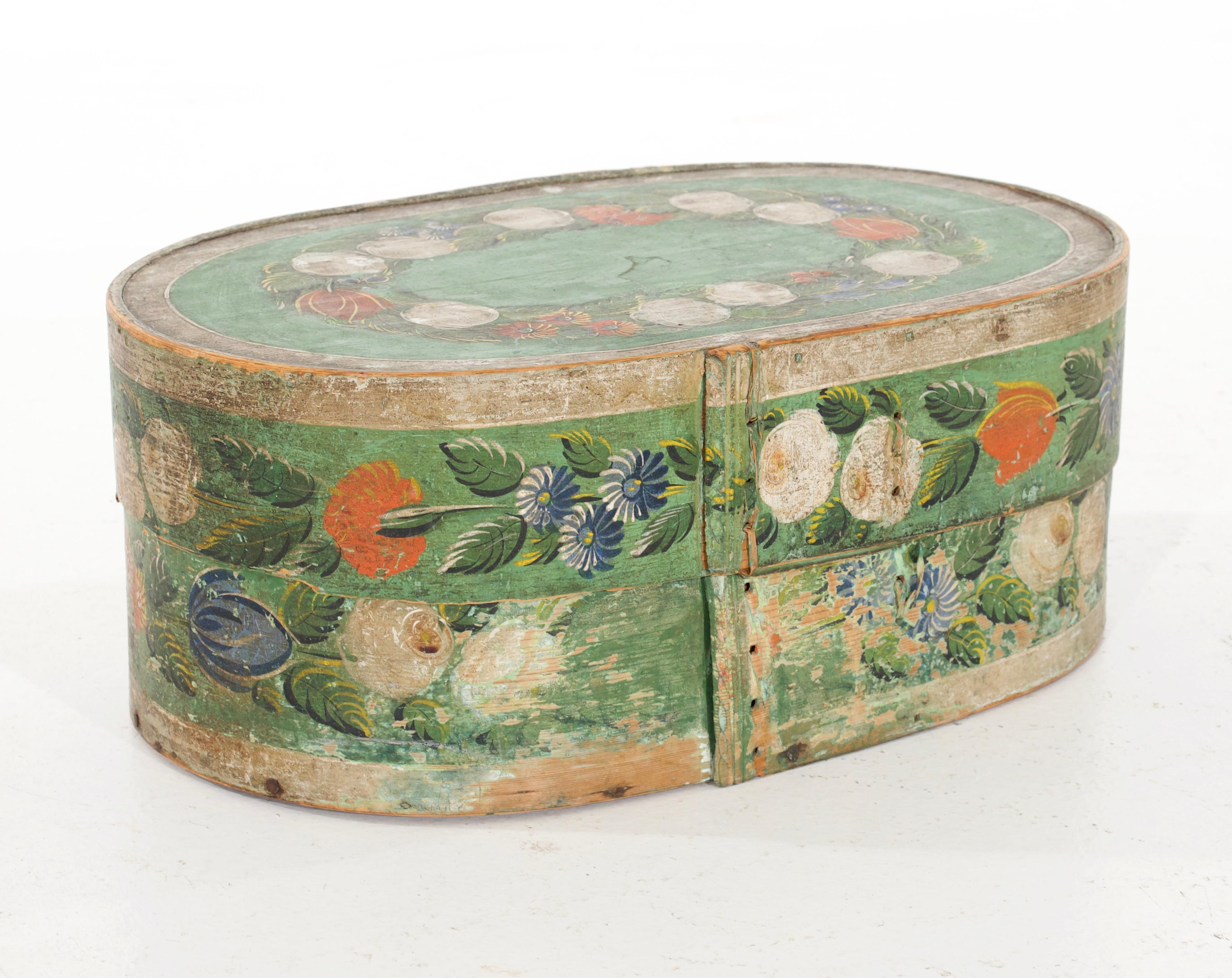 Swedish box, circa 1800. For Sale 2