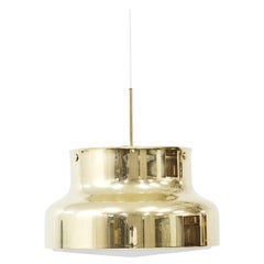 Swedish Brass "Bumling" Pendant Lamp by Ateljé Lyktan