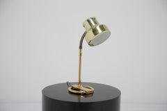 Schwedische Messing-Schreibtischlampe Bumlingen von Anders Pehrson für Atelje Lyktan, 1960er Jahre.