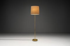Swedish Brass Floor Lamp by Fagerhult, Sweden second half of the 20th century