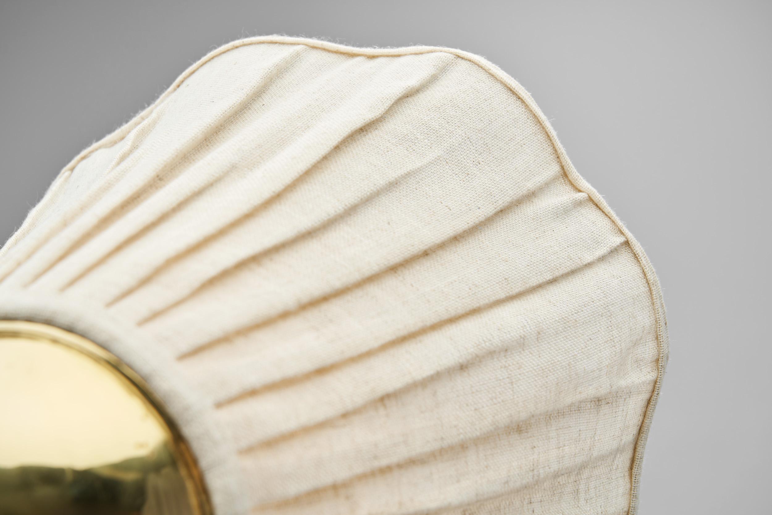Lampada da terra svedese in ottone con bracci regolabili, Svezia, anni '40 in vendita 4
