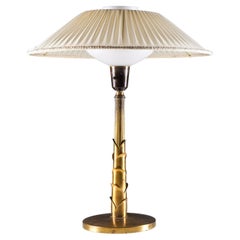 Swedish Brass Table Lamp, 1950s