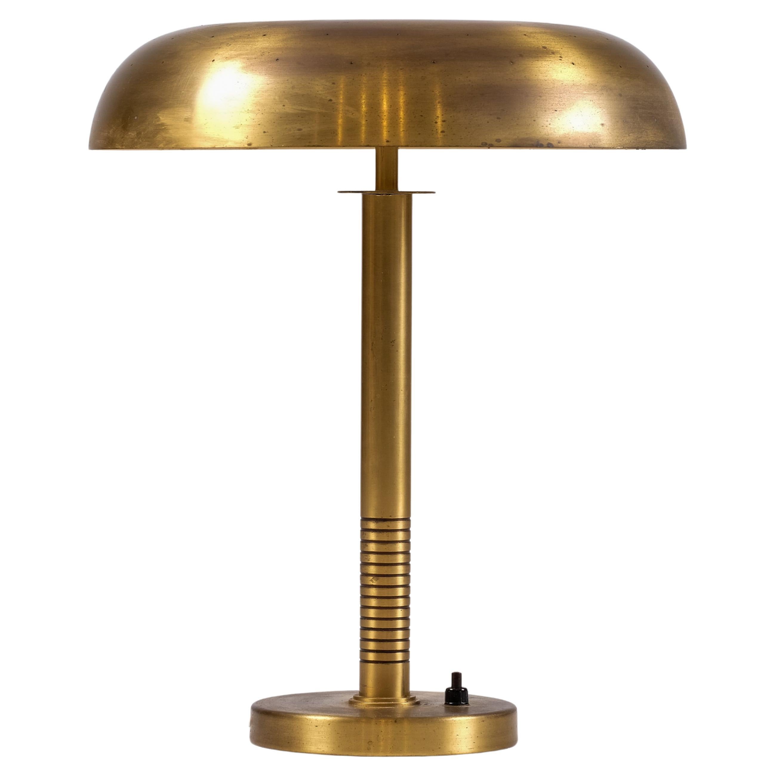 Swedish Brass Table Lamp by Boréns, 1950s