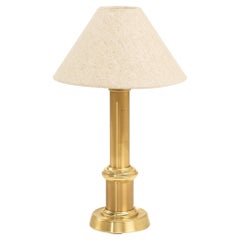 Swedish Brass Table Lamp by Ewå Värnamo, 1960s