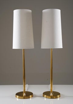 Swedish Brass Table Lamps by Böhlmarks