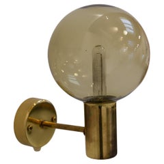 Swedish Brass Wall Light by Hans-Agne Jakobsson V-149, 1960s.