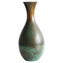 Swedish bronze vase, circa 1930th.