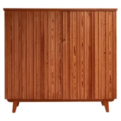 Swedish Cabinet in Pinewood by Göran Malmvall for Svensk Fur, 1940s