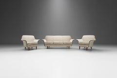 Divano e poltrone da falegname svedese, Svezia, anni '50