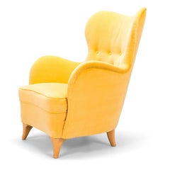 Swedish Cabinetmaker Wing Chair