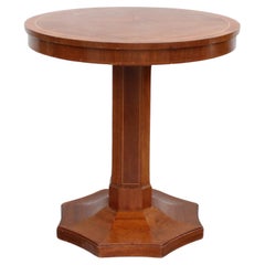 Schwedischer Cafétisch mit Holzintarsien, Anfang 20.