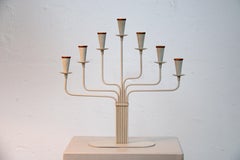 Swedish candle holder by Gunnar Ander for Ystad-Metall
