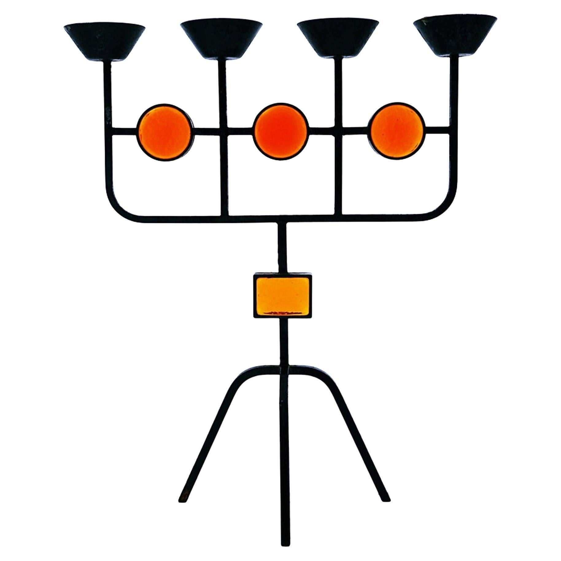 Swedish Candleholder by Erik Hoglund and Hubbard Ander, 1960s For Sale