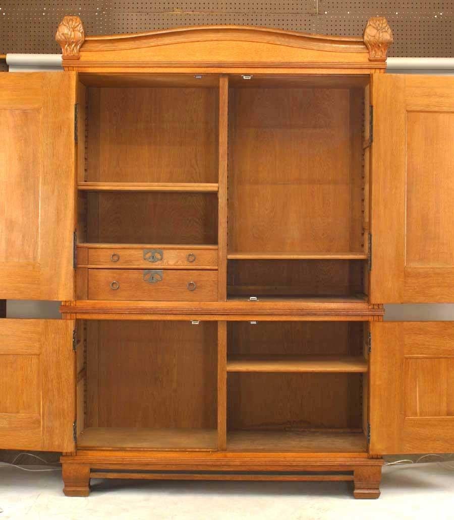 Swedish Carl Westman Arts & Crafts Oak Cabinet in vendita 3