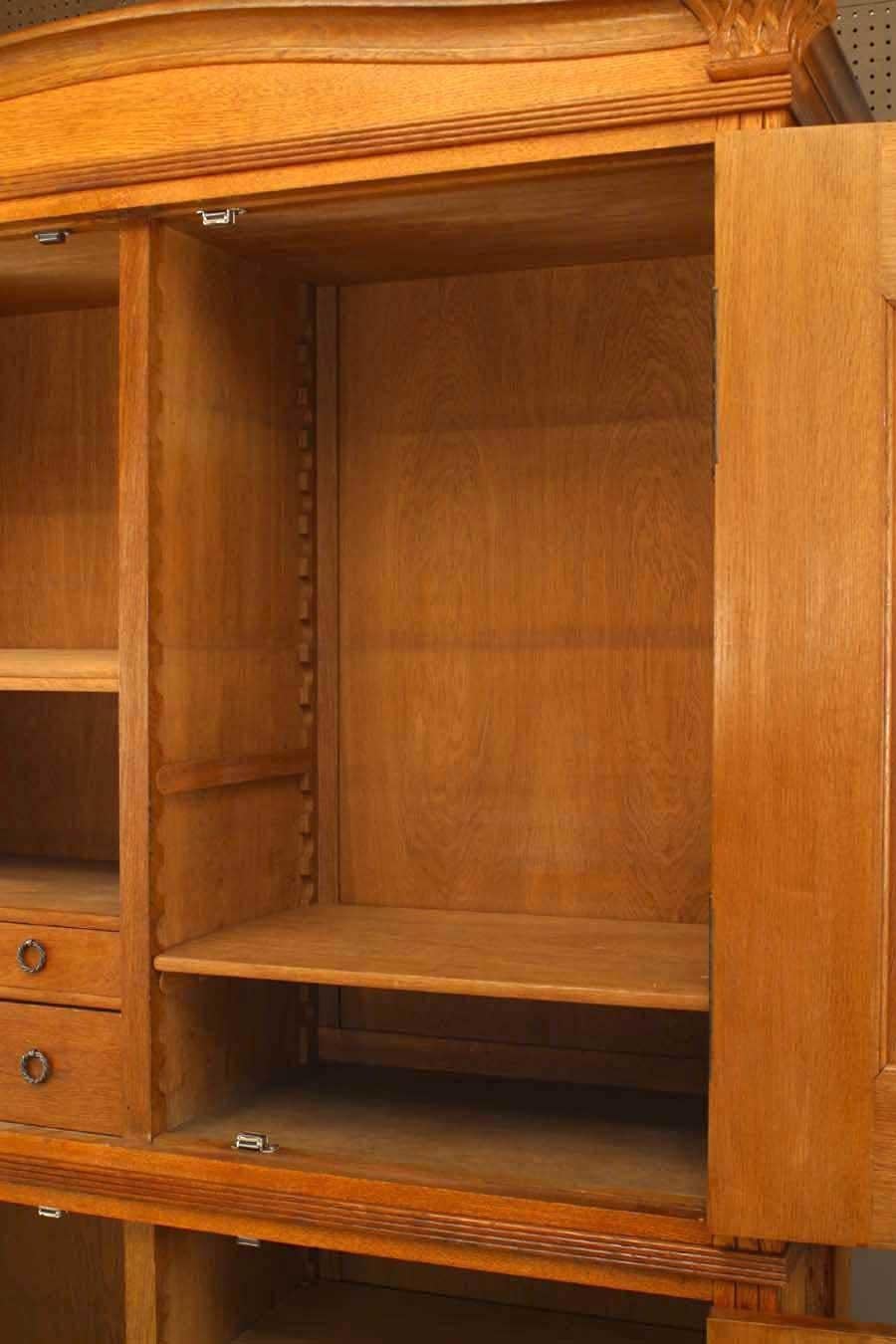 Swedish Carl Westman Arts & Crafts Oak Cabinet in vendita 1