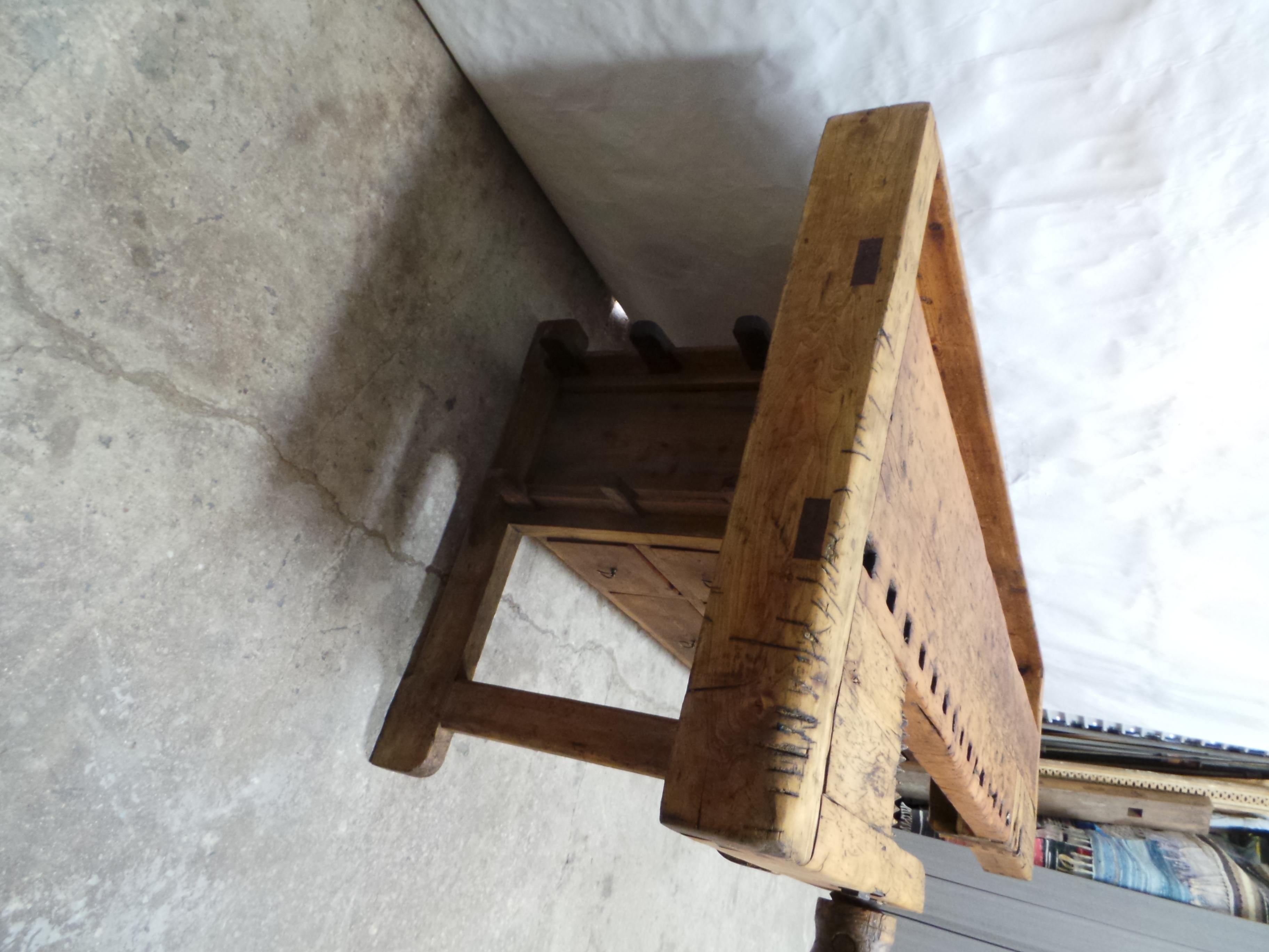 Swedish Carpenter Work Bench 6 Drawer For Sale 2