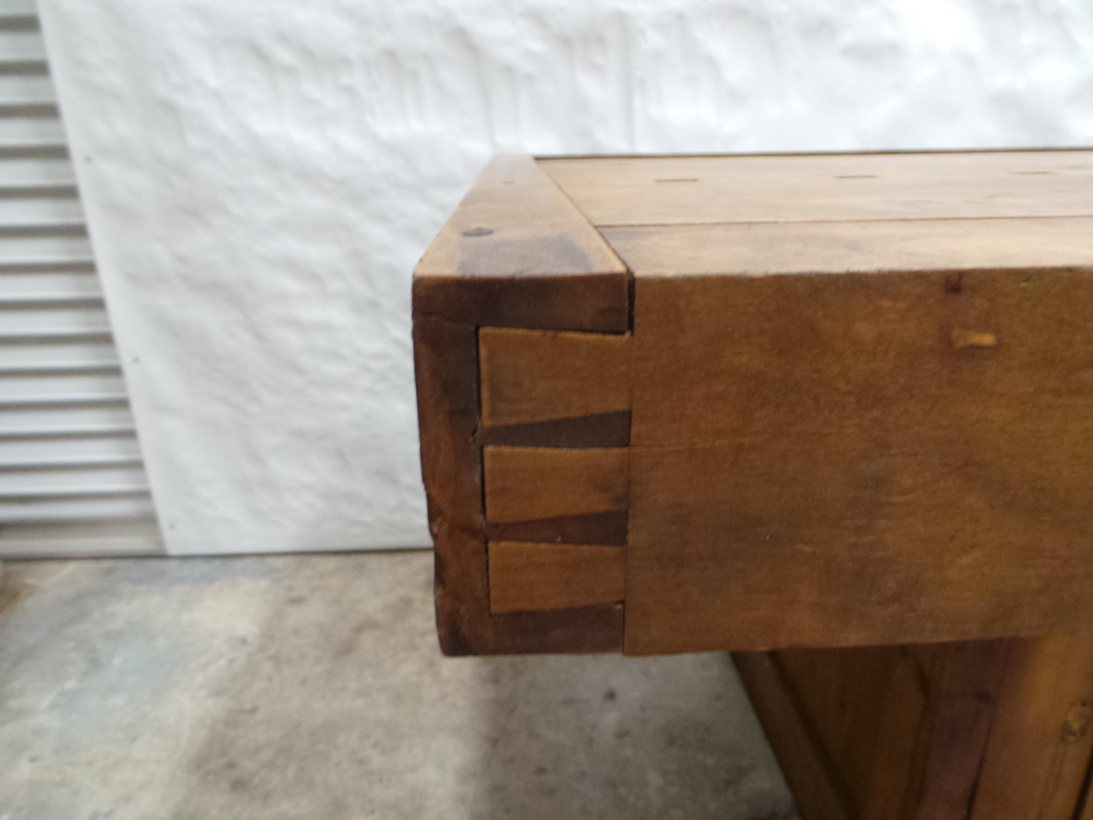 Birch Swedish Carpenter Work bench For Sale