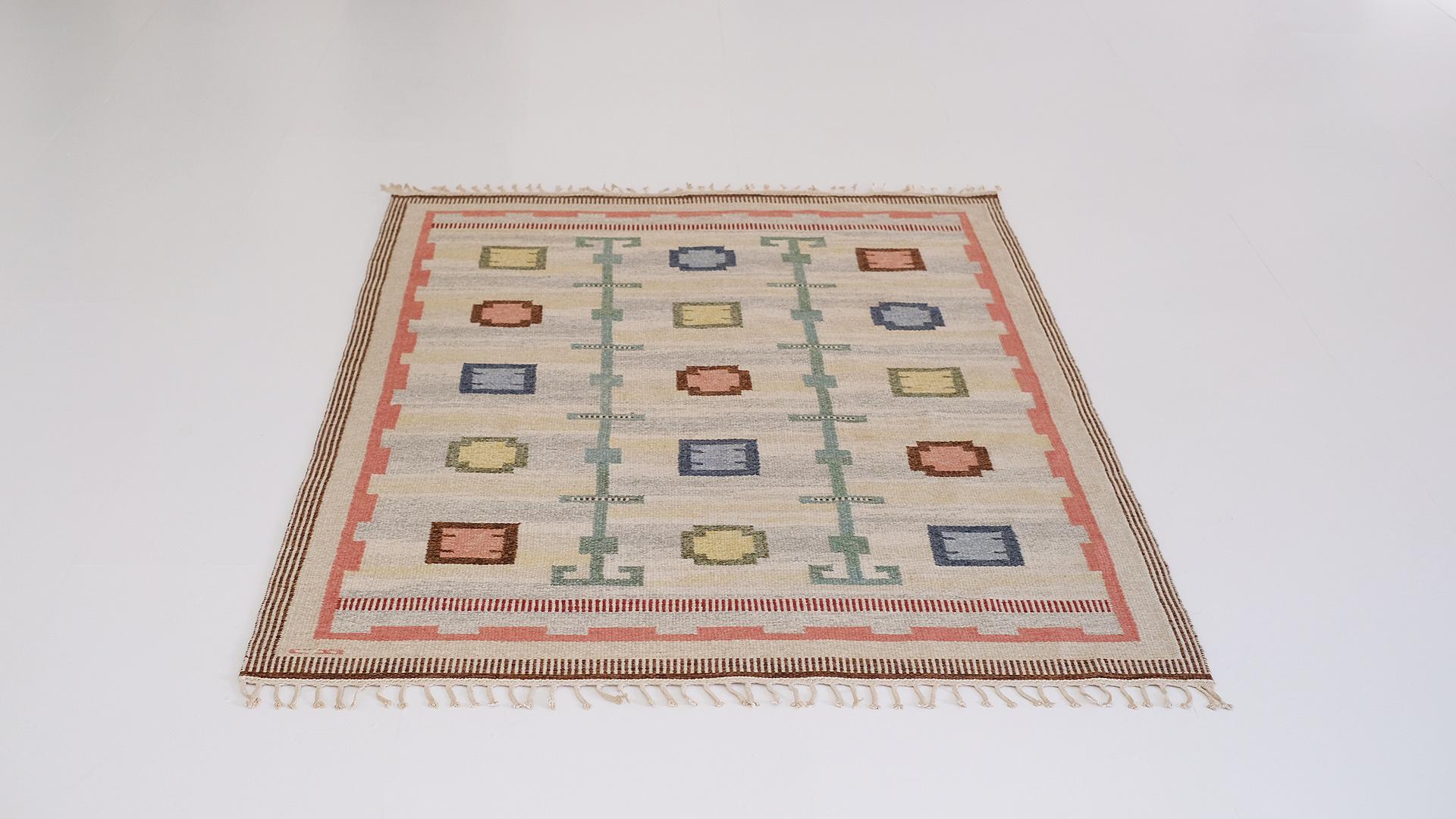 Swedish Carpet by Carl Dangel For Sale 1