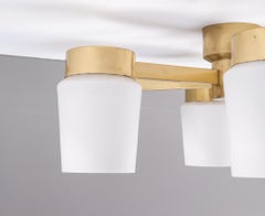 Ensemble de 2 plafonniers suédois par Fagerhults, années 1960