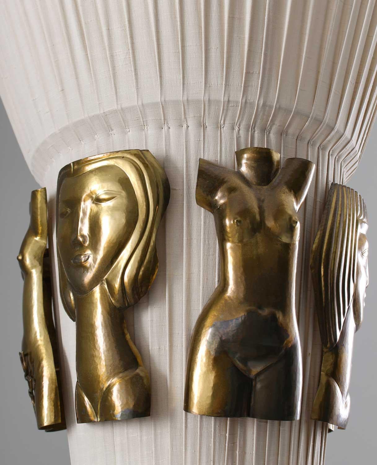 Swedish Ceiling Lamp by Hans Bergström for Ateljé Lyktan, 1940s 3