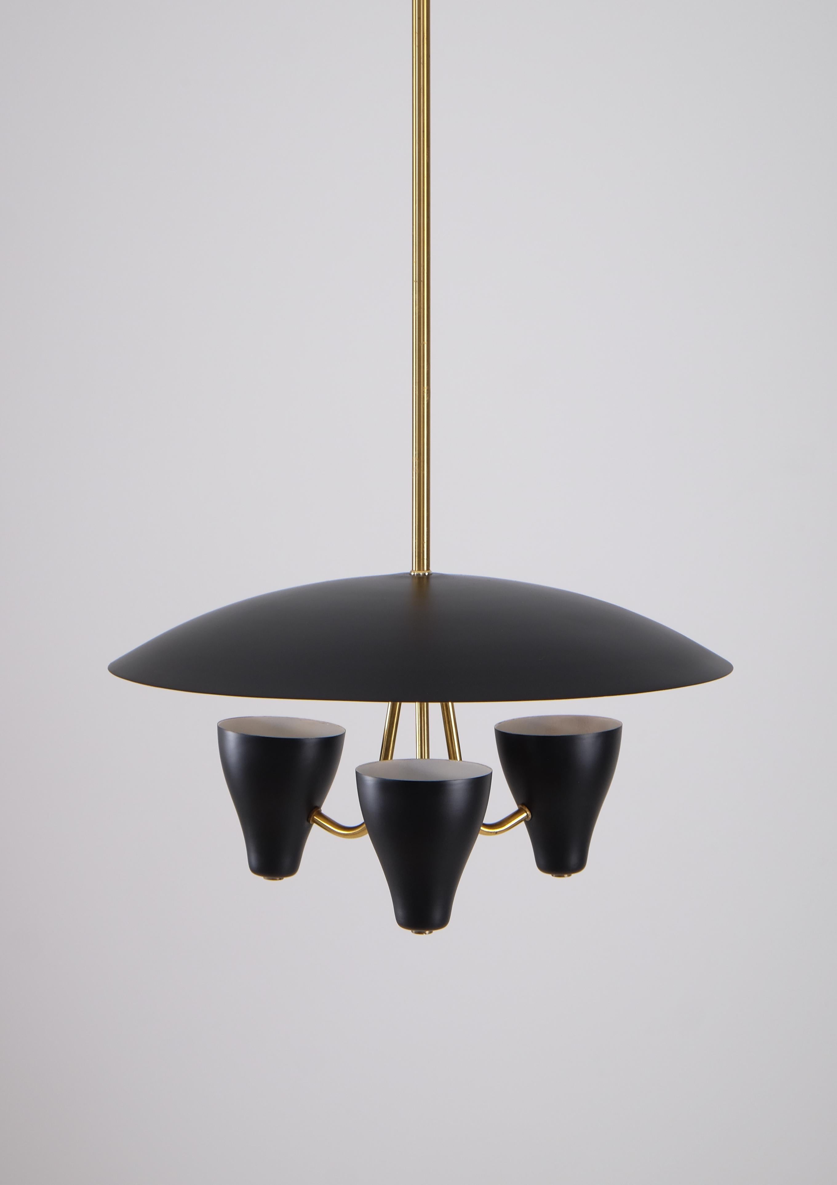 Swedish Ceiling Light, 1950s In Good Condition For Sale In Stockholm, SE