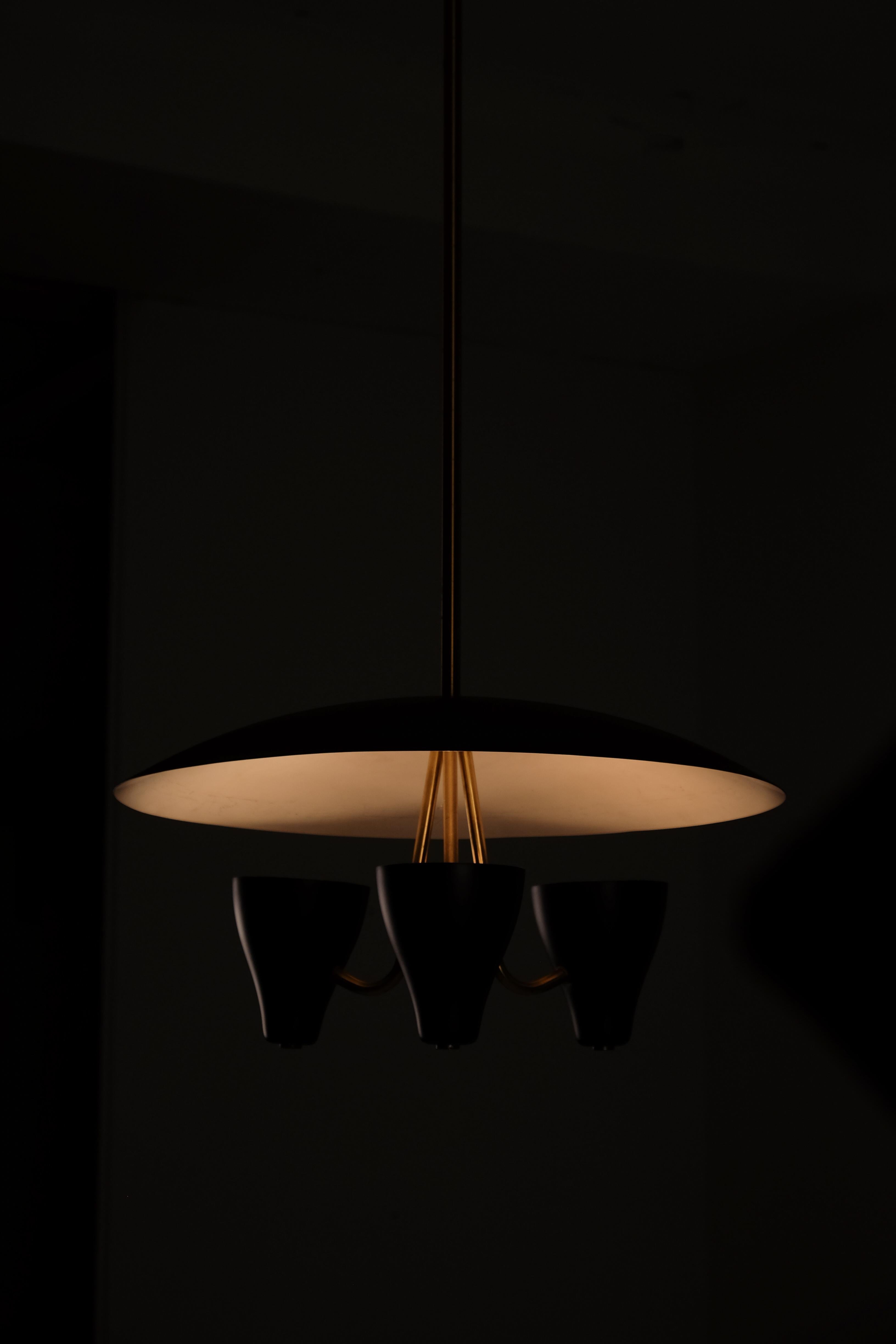 Swedish Ceiling Light, 1950s For Sale 2
