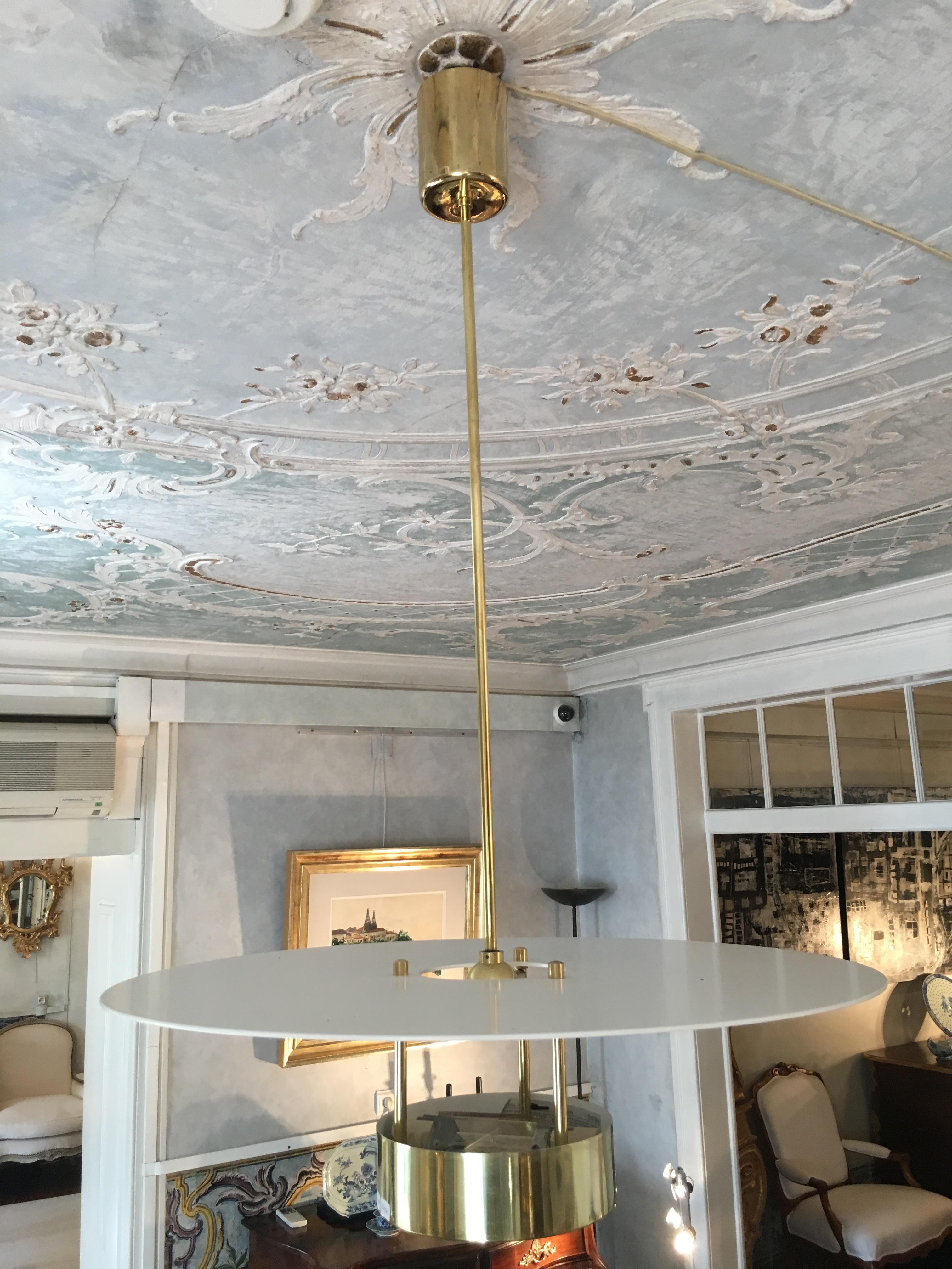 Swedish Ceiling Light T955 Nimbus by Hans Agne Jakobsson, 1980s, Pendent Light In Good Condition For Sale In Lisbon, PT