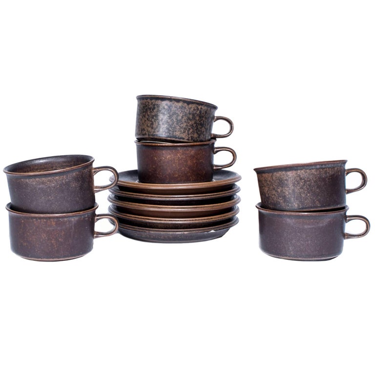 Retro Coffee Cups from Sweden 1960s from "Gabriel Sweden" at 1stdibs