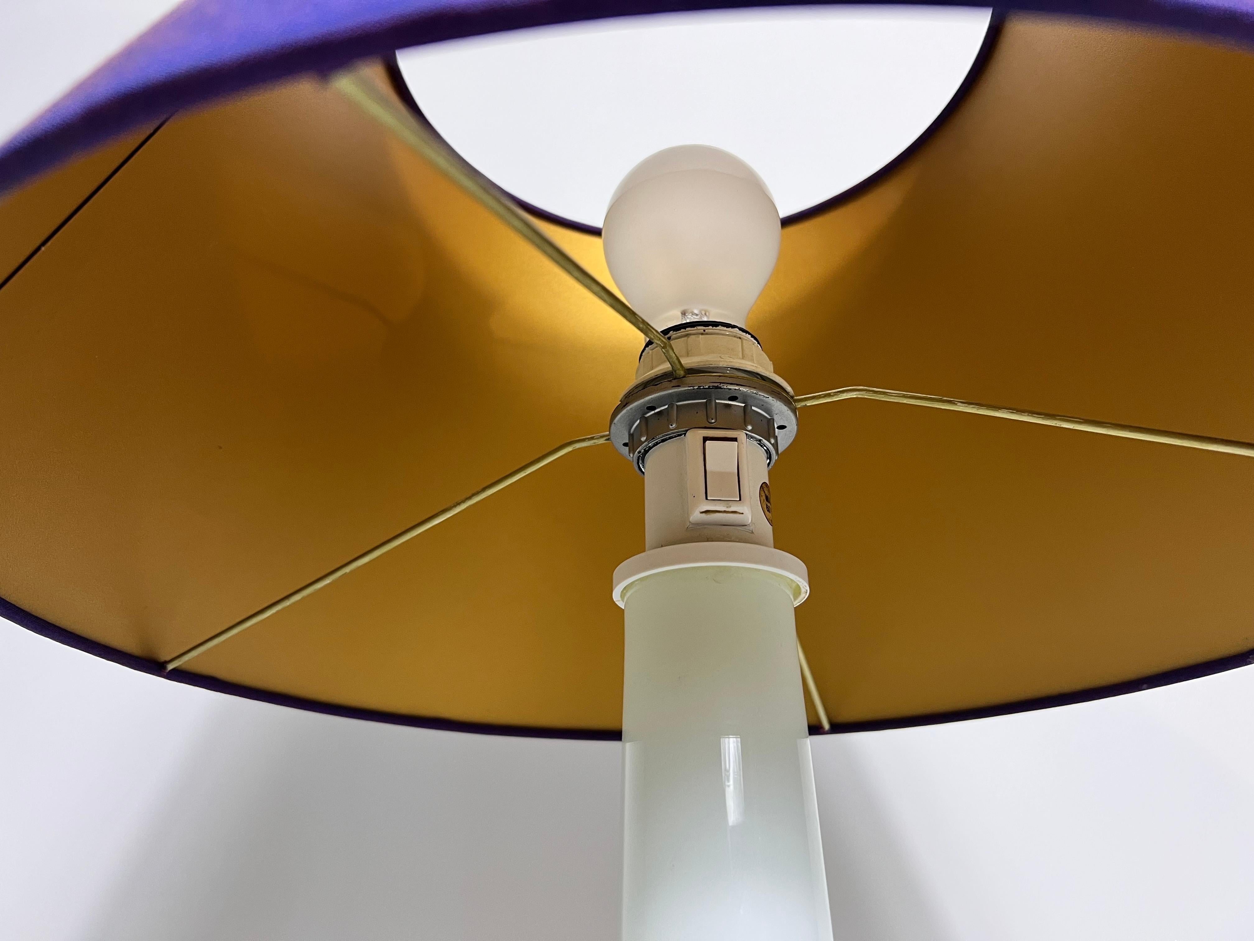 Schwedische Keramik-Tischlampe von Pileprodukter Landskrona, 1970er Jahre im Angebot 5